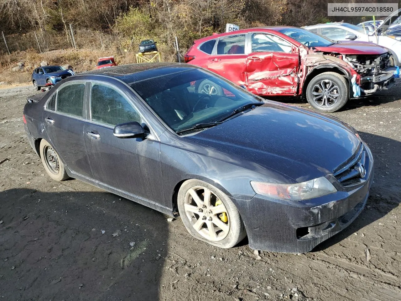 2004 Acura Tsx VIN: JH4CL95974C018580 Lot: 78646424