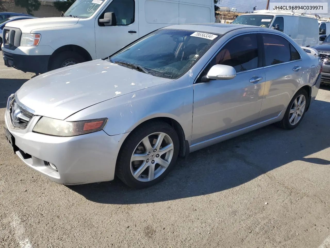 2004 Acura Tsx VIN: JH4CL96894C039971 Lot: 78656334