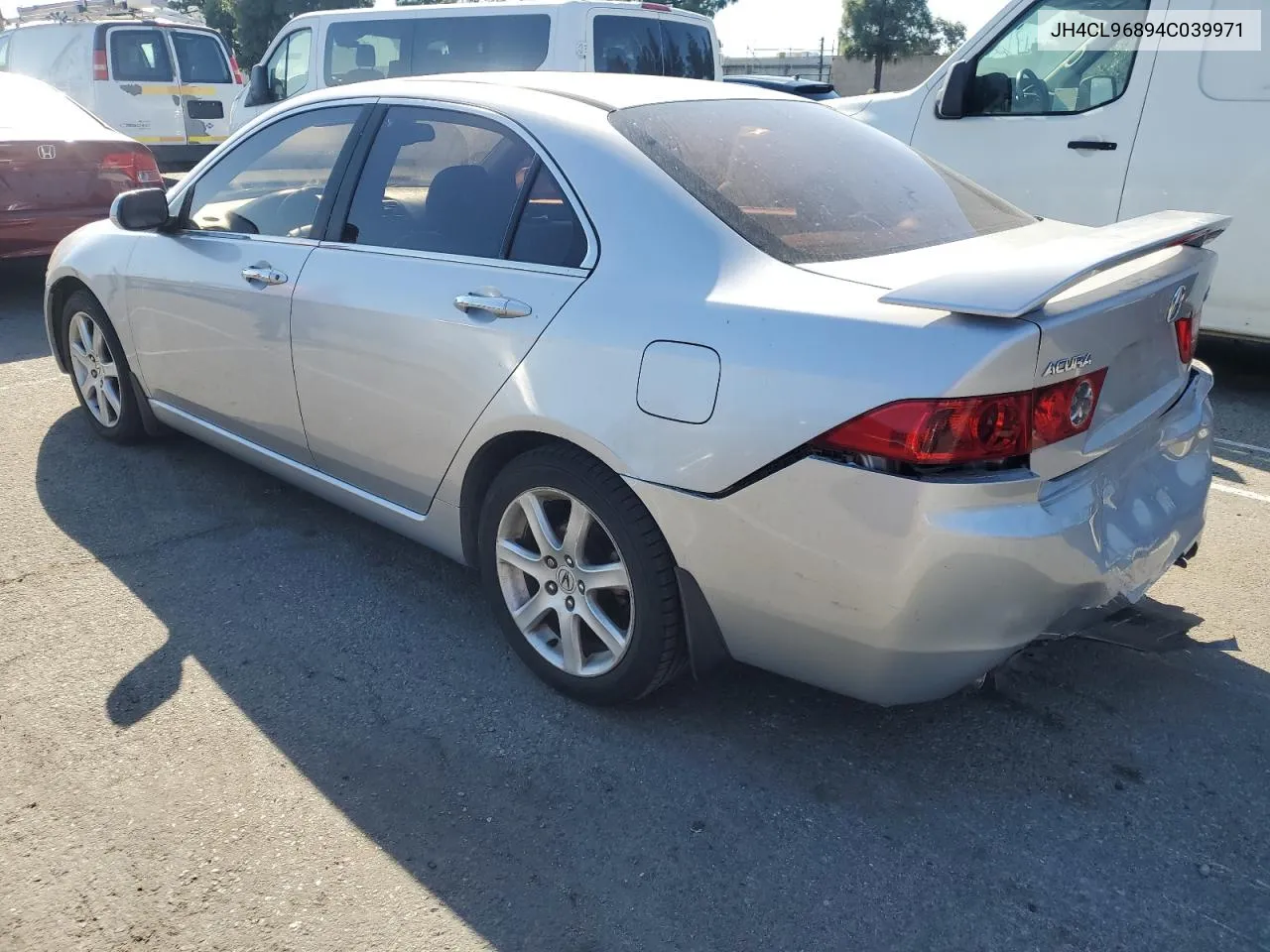 2004 Acura Tsx VIN: JH4CL96894C039971 Lot: 78656334