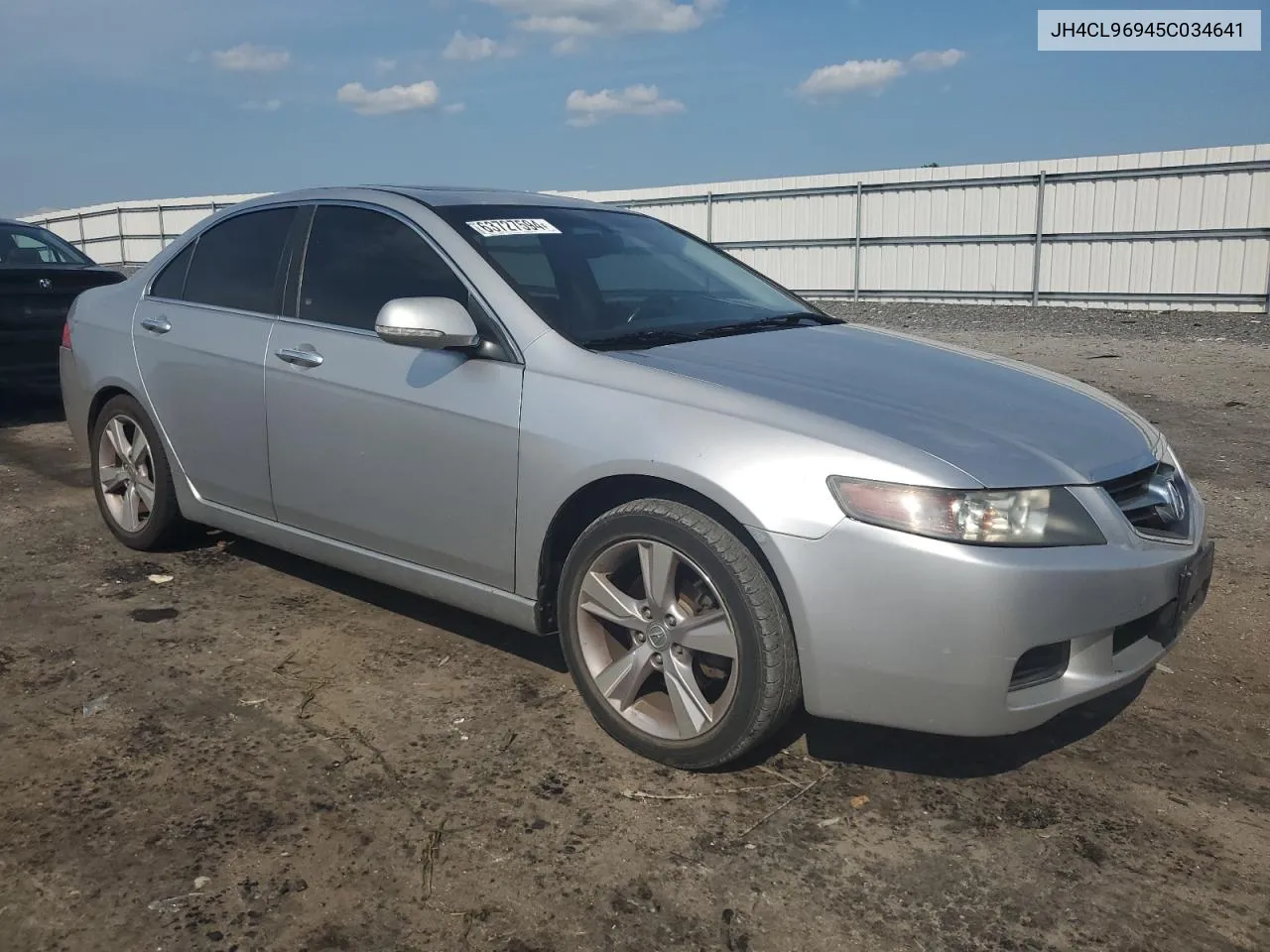 2005 Acura Tsx VIN: JH4CL96945C034641 Lot: 63727594