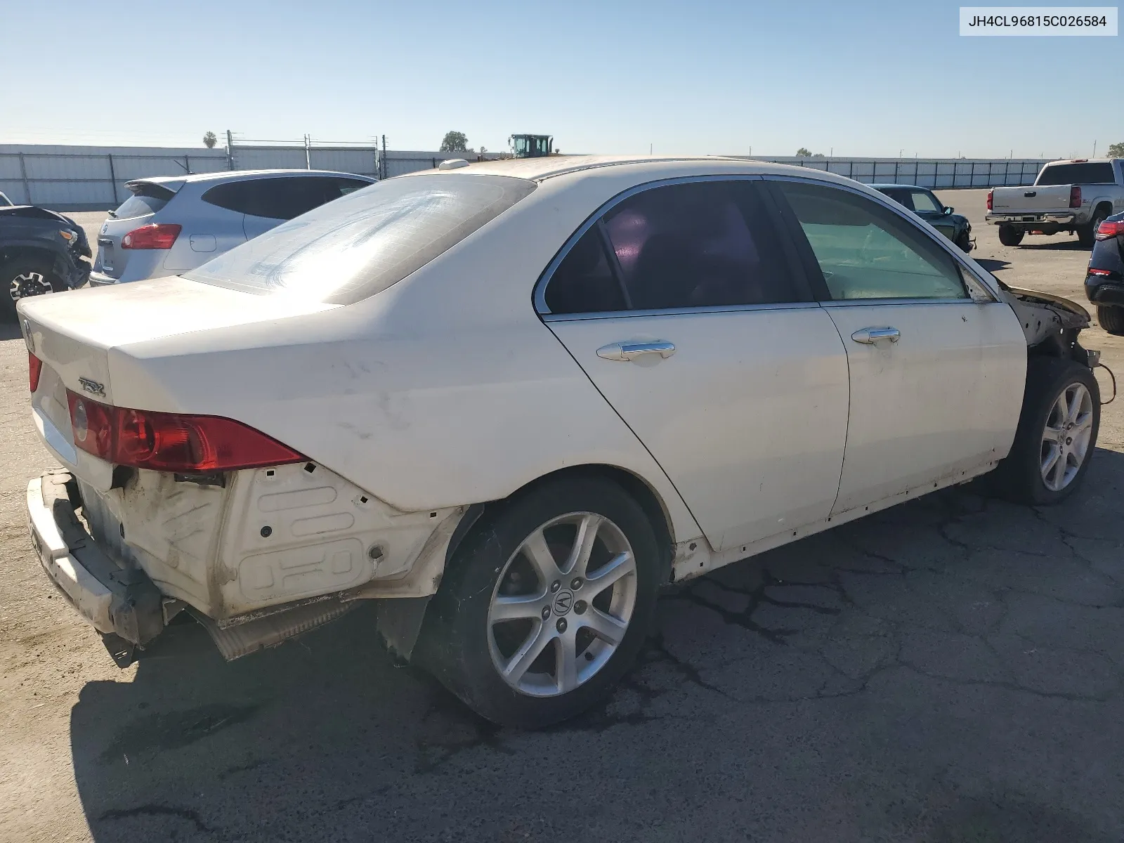 2005 Acura Tsx VIN: JH4CL96815C026584 Lot: 64951164