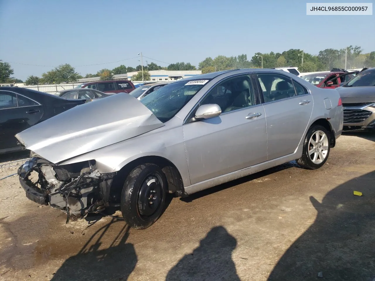 2005 Acura Tsx VIN: JH4CL96855C000957 Lot: 66598044