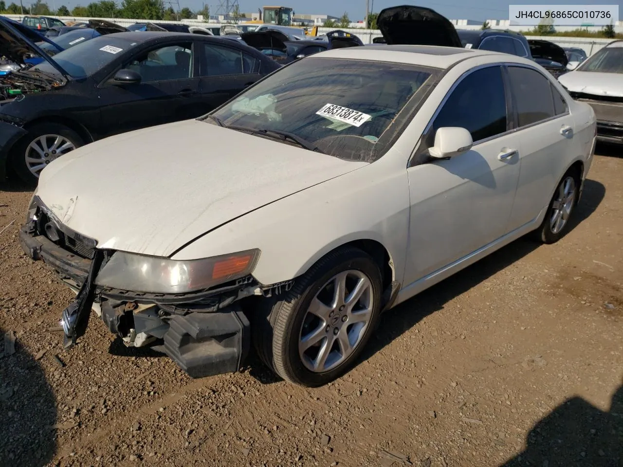 2005 Acura Tsx VIN: JH4CL96865C010736 Lot: 68313874