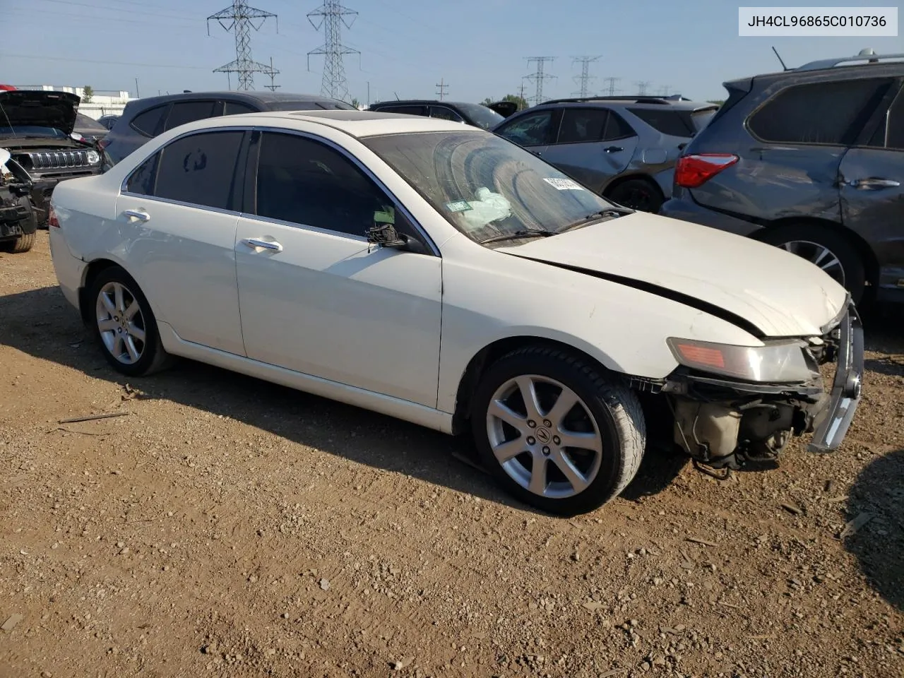 2005 Acura Tsx VIN: JH4CL96865C010736 Lot: 68313874