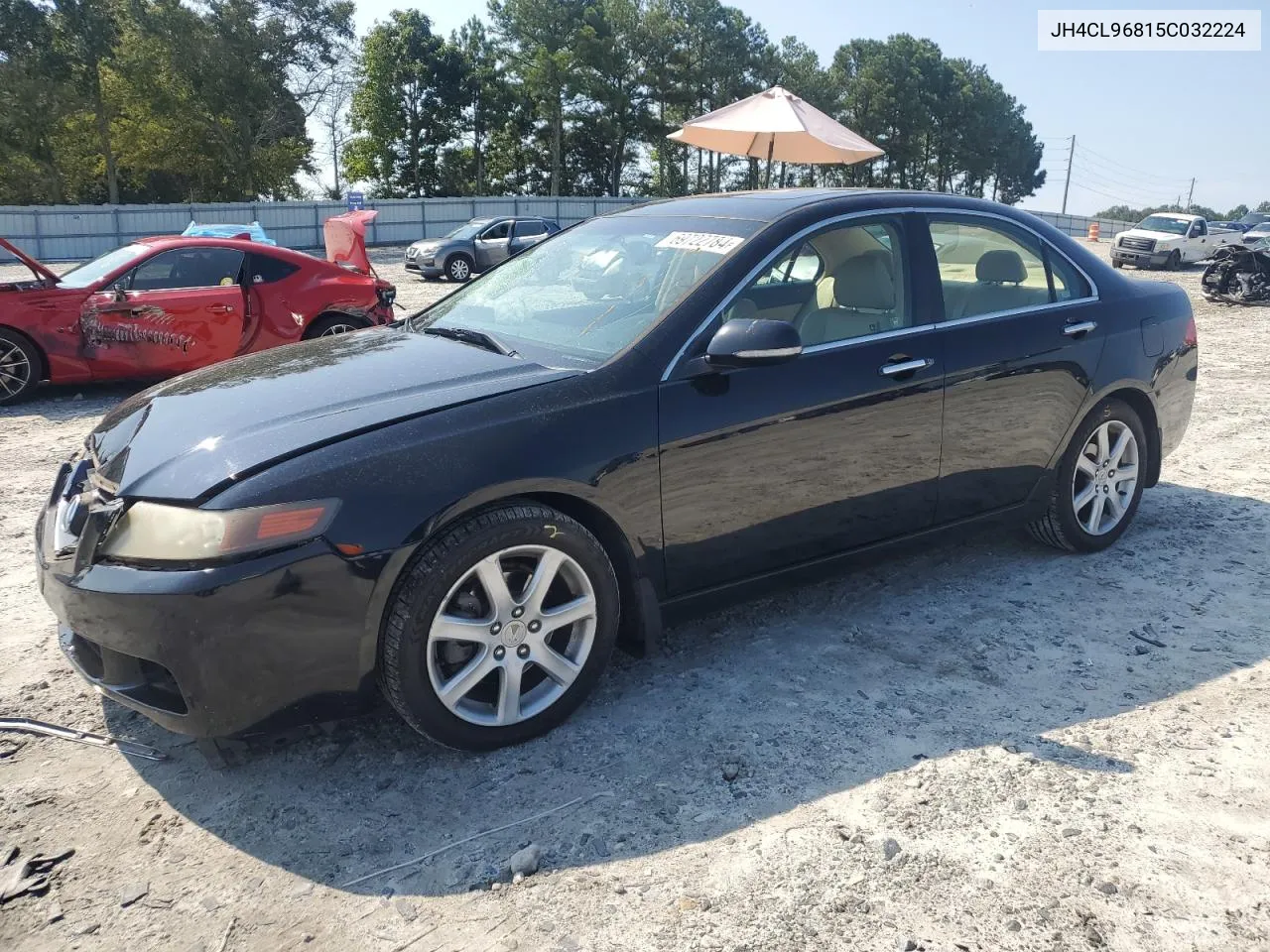 JH4CL96815C032224 2005 Acura Tsx