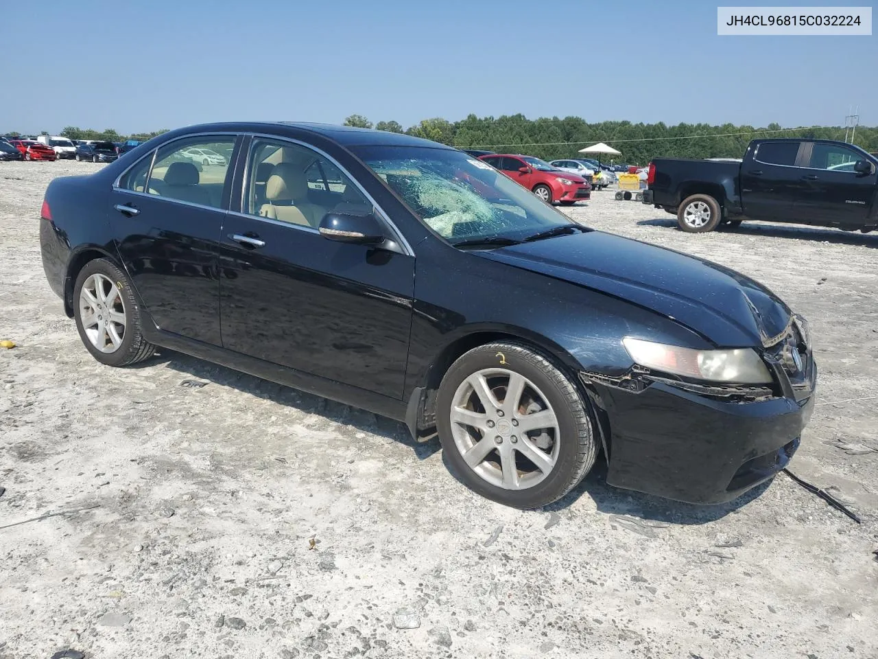 2005 Acura Tsx VIN: JH4CL96815C032224 Lot: 69722784