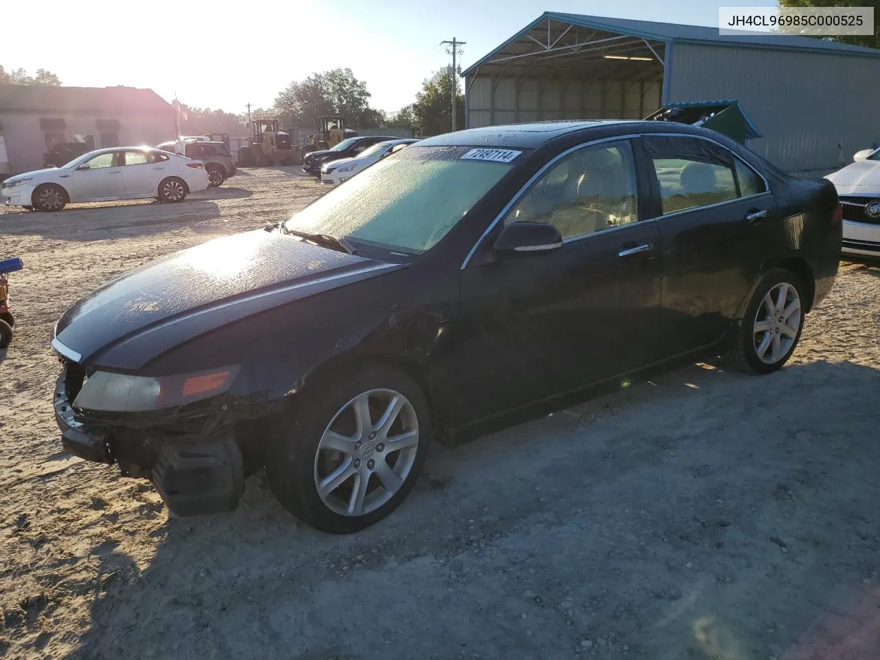 2005 Acura Tsx VIN: JH4CL96985C000525 Lot: 72497114