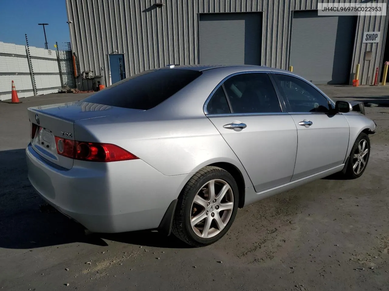 2005 Acura Tsx VIN: JH4CL96975C022953 Lot: 73179924