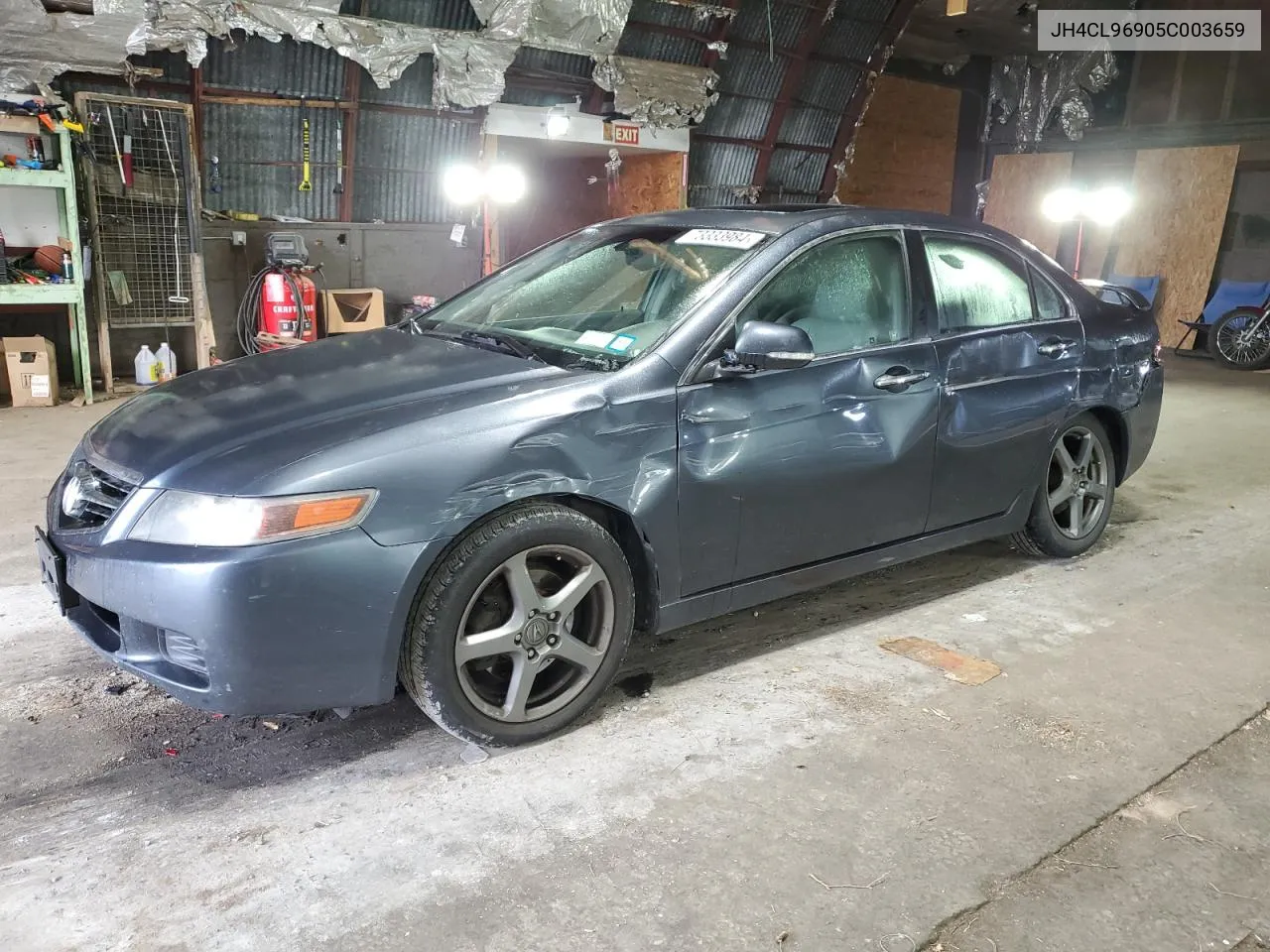 2005 Acura Tsx VIN: JH4CL96905C003659 Lot: 73333984