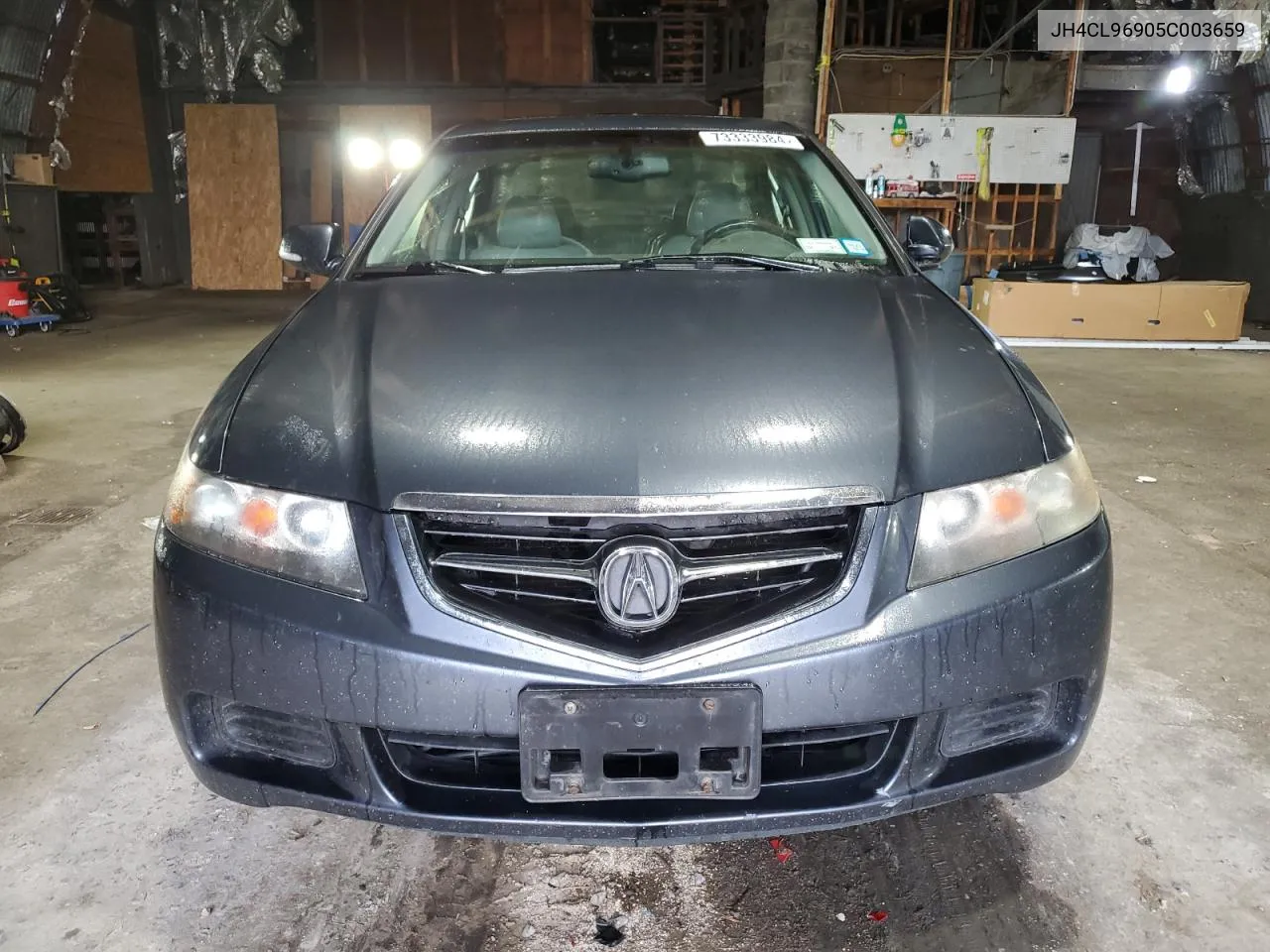 2005 Acura Tsx VIN: JH4CL96905C003659 Lot: 73333984