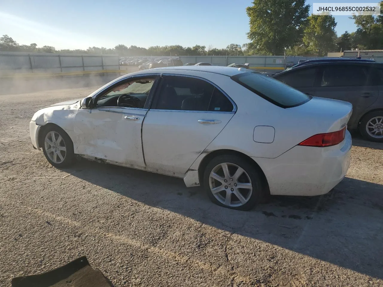 2005 Acura Tsx VIN: JH4CL96855C002532 Lot: 73337604