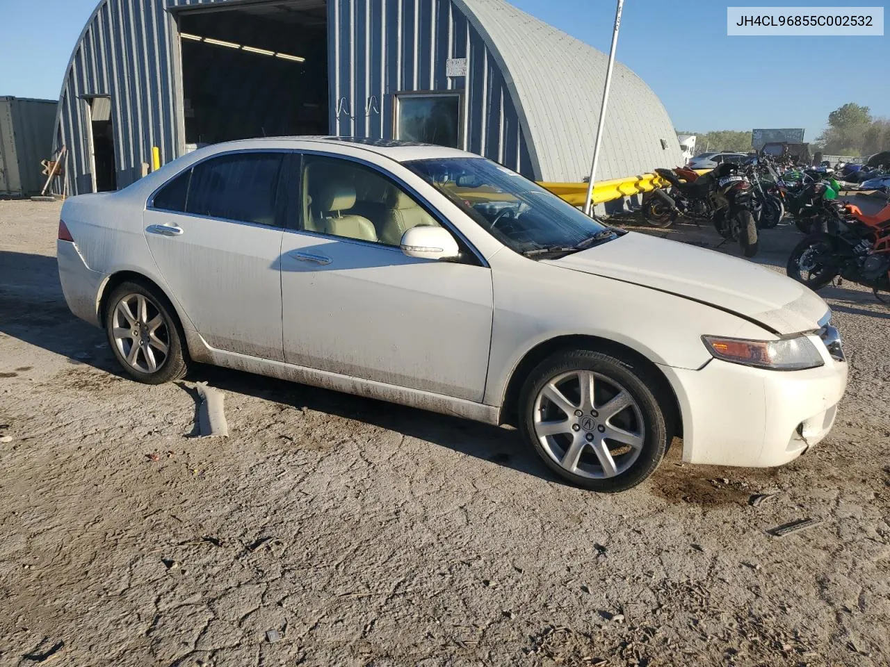 2005 Acura Tsx VIN: JH4CL96855C002532 Lot: 73337604