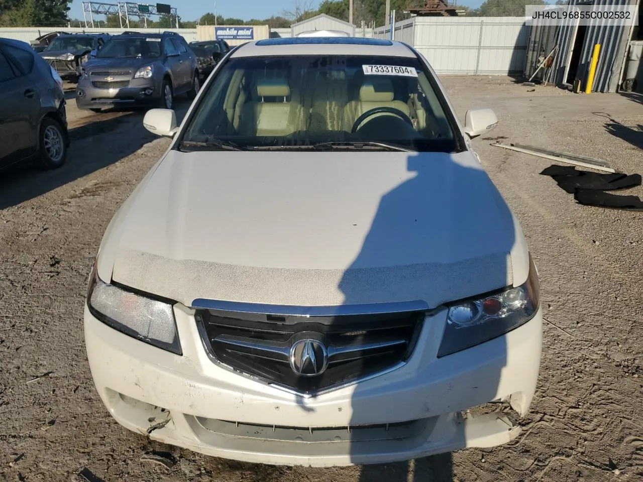 2005 Acura Tsx VIN: JH4CL96855C002532 Lot: 73337604