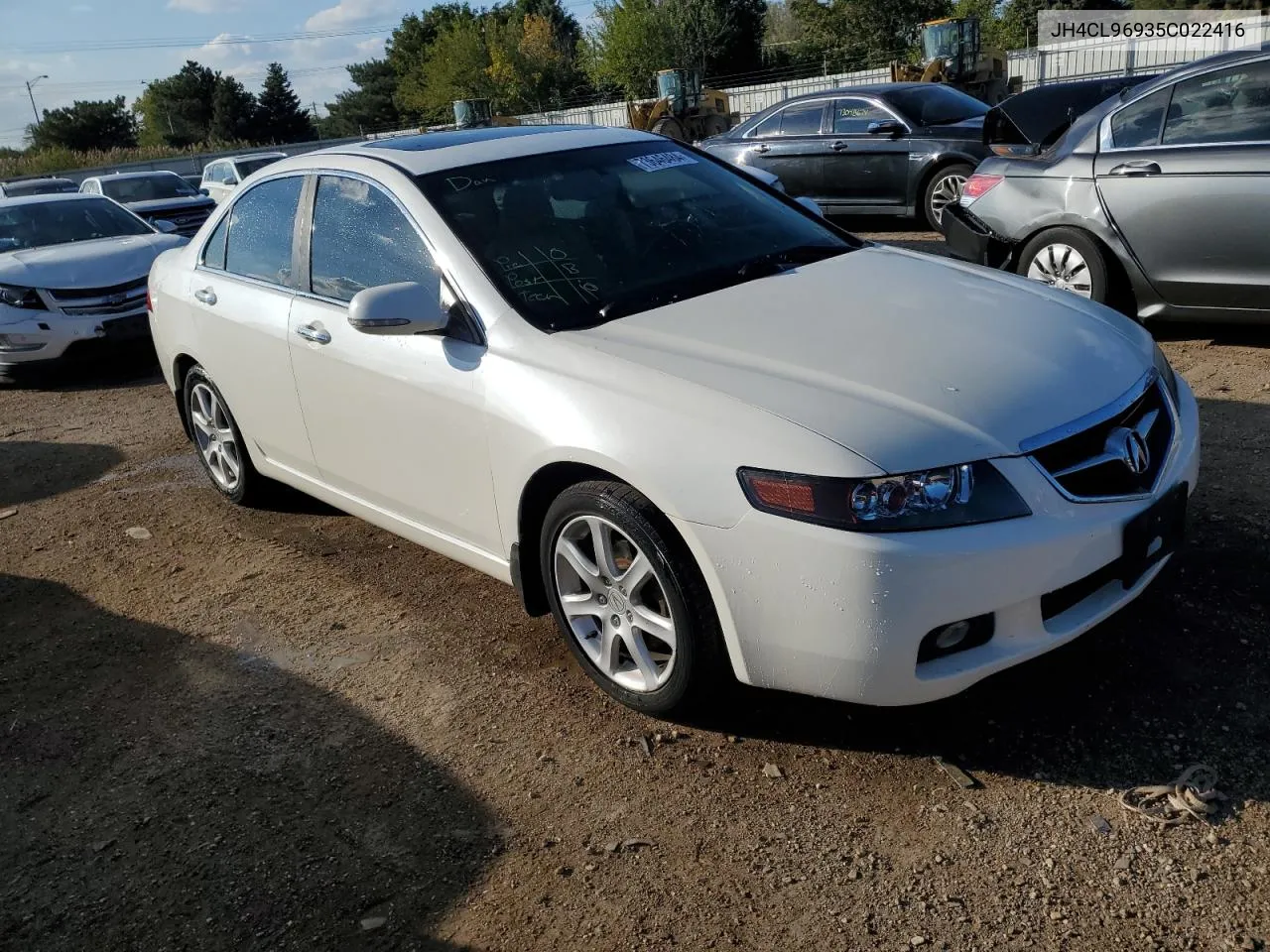 2005 Acura Tsx VIN: JH4CL96935C022416 Lot: 73646484