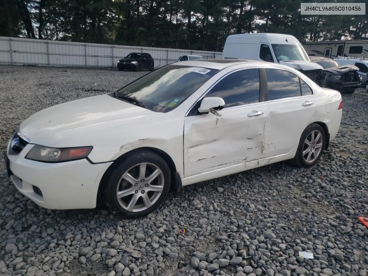 2005 Acura Tsx VIN: JH4CL96805C010456 Lot: 74211204