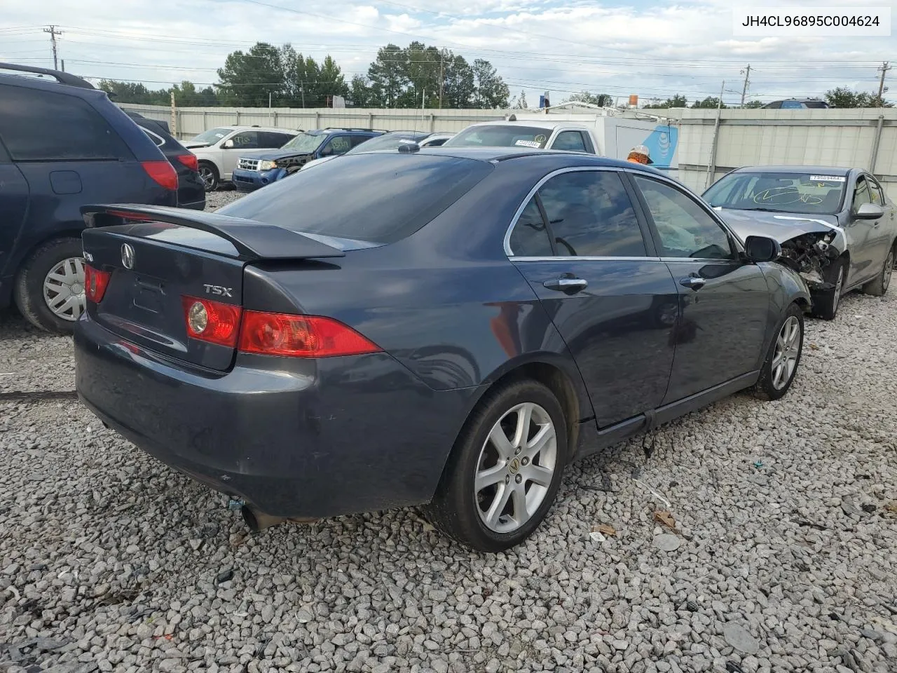 2005 Acura Tsx VIN: JH4CL96895C004624 Lot: 74517004