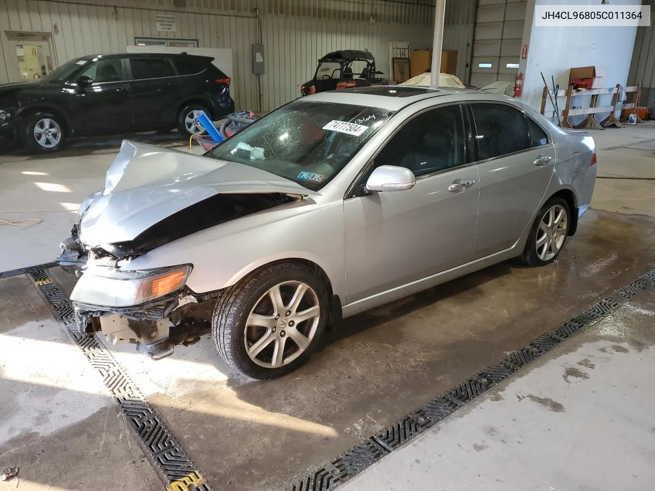 2005 Acura Tsx VIN: JH4CL96805C011364 Lot: 74777504