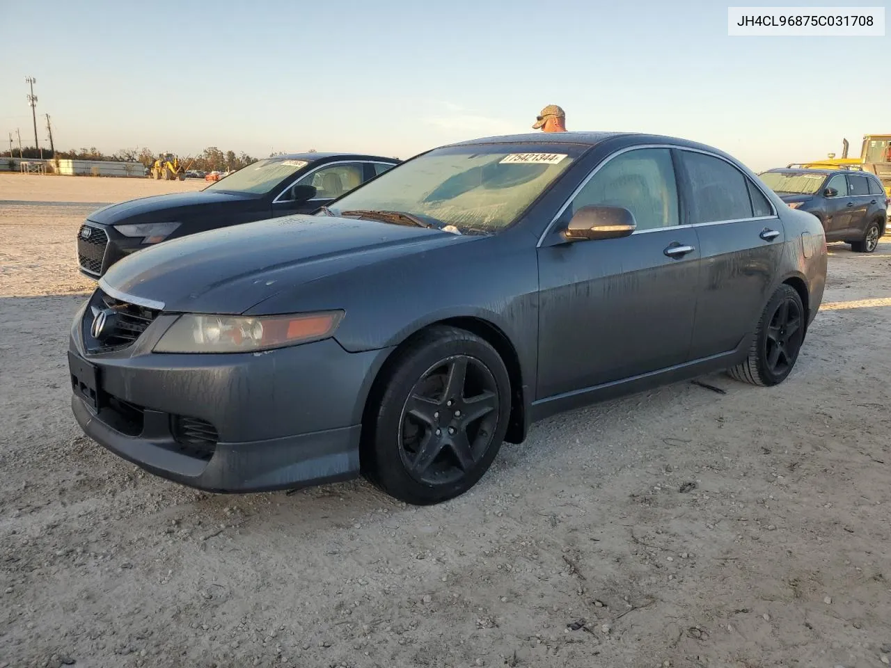 2005 Acura Tsx VIN: JH4CL96875C031708 Lot: 75421344