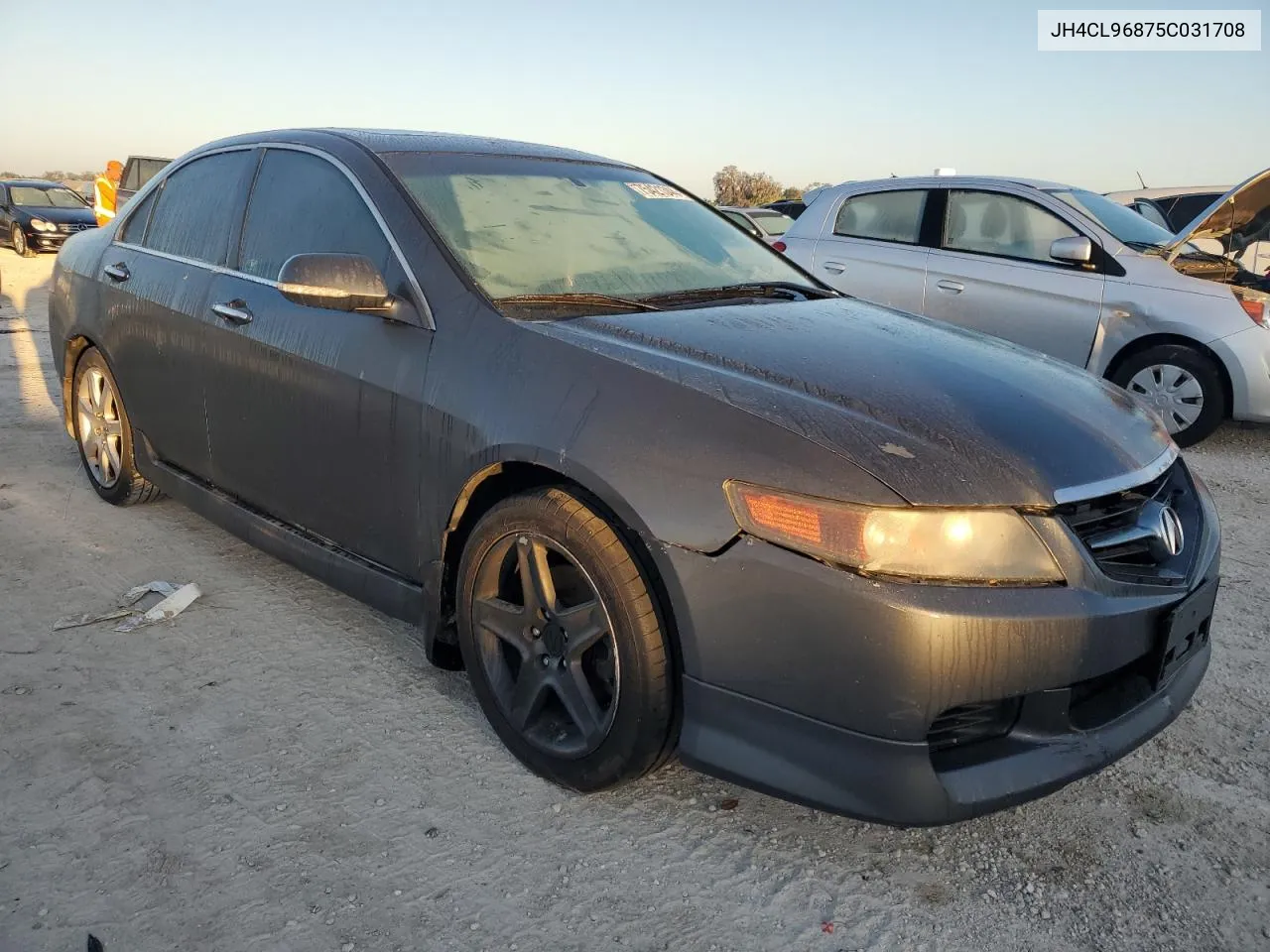 2005 Acura Tsx VIN: JH4CL96875C031708 Lot: 75421344