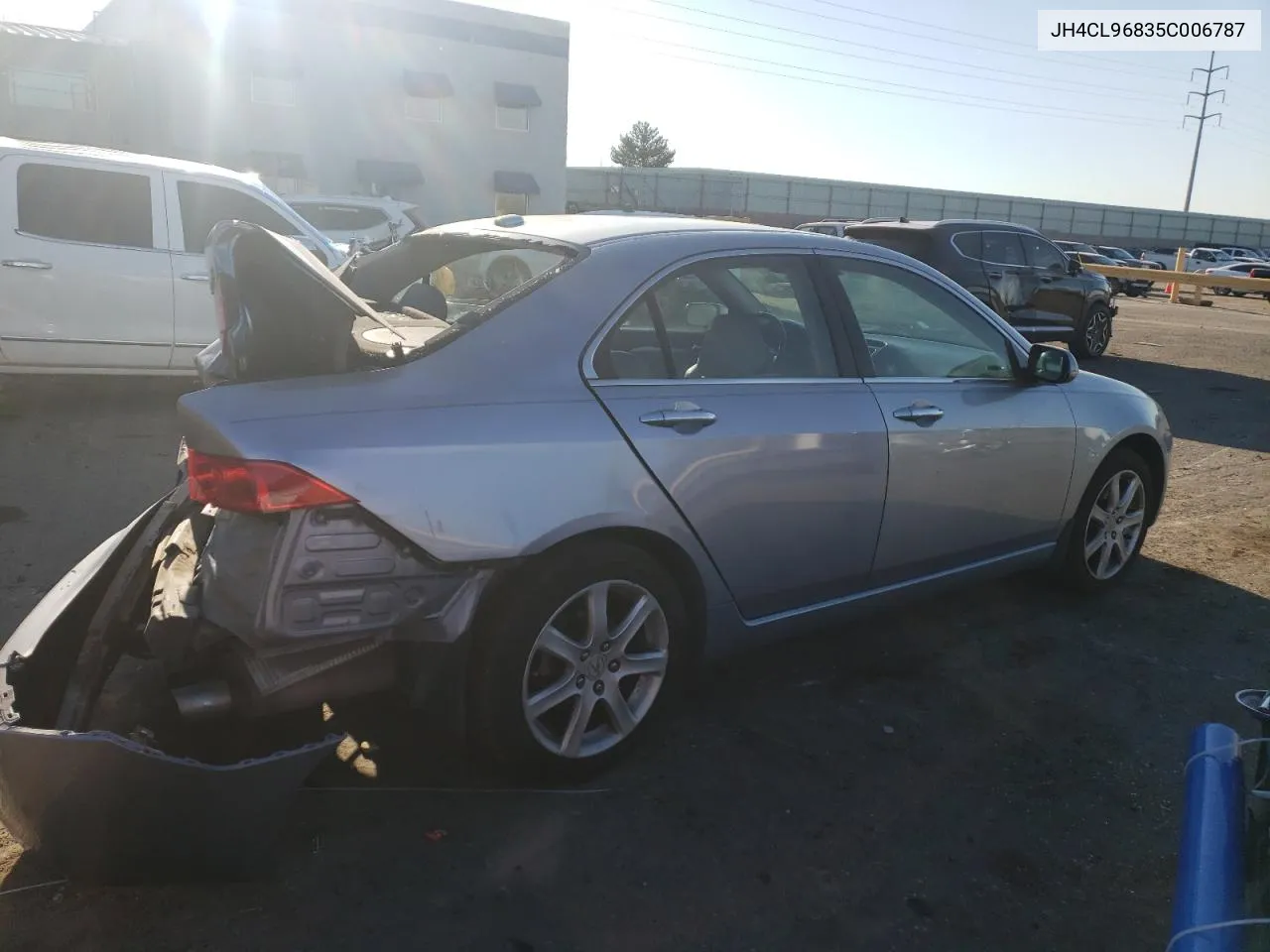 2005 Acura Tsx VIN: JH4CL96835C006787 Lot: 75733234