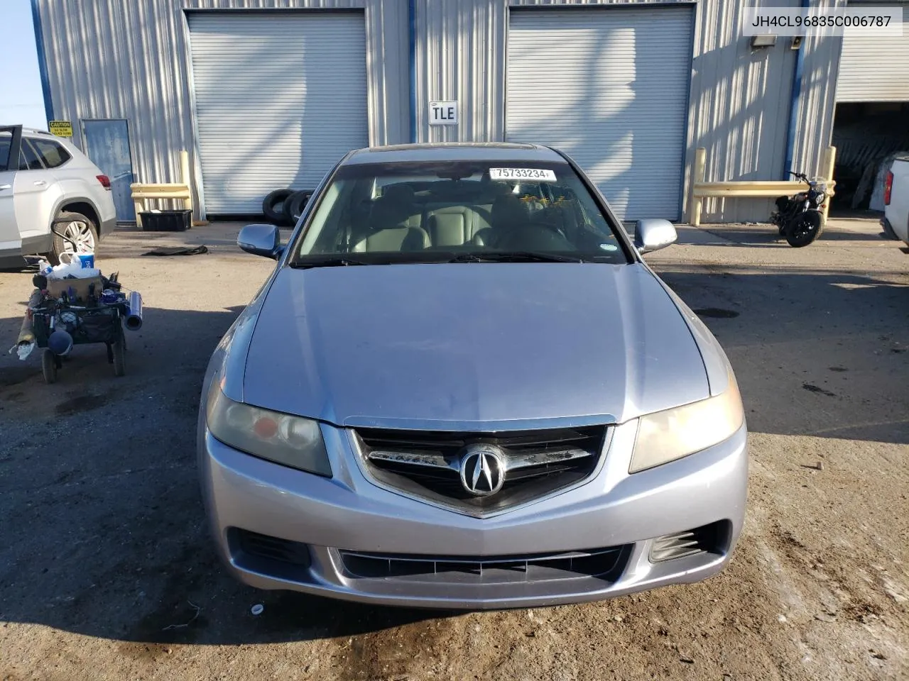 2005 Acura Tsx VIN: JH4CL96835C006787 Lot: 75733234