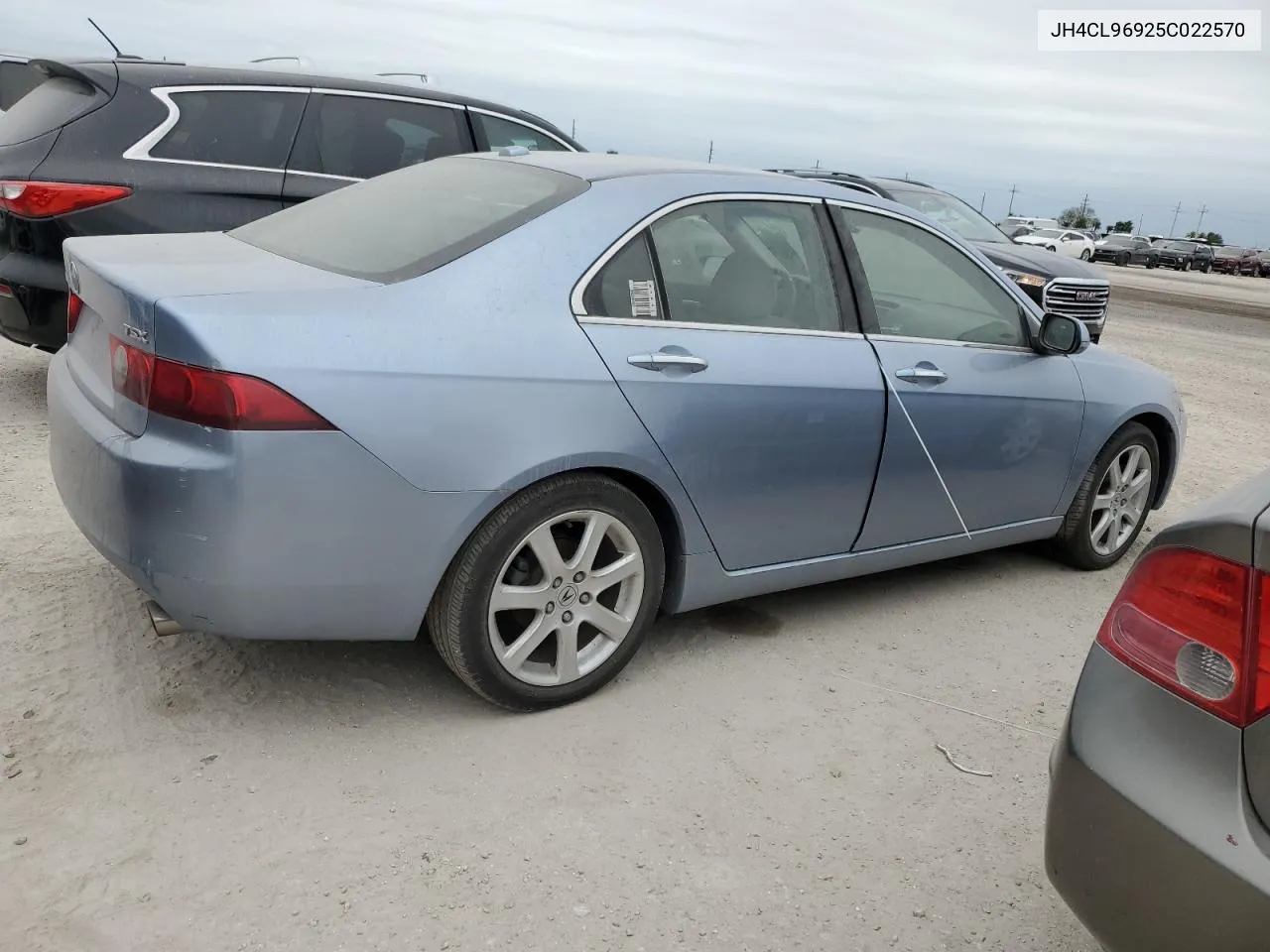 2005 Acura Tsx VIN: JH4CL96925C022570 Lot: 76407494