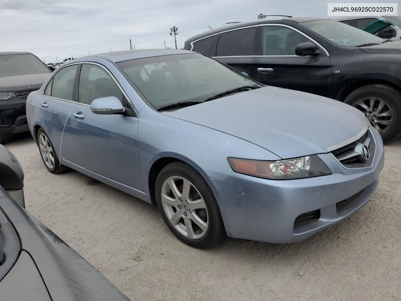 2005 Acura Tsx VIN: JH4CL96925C022570 Lot: 76407494