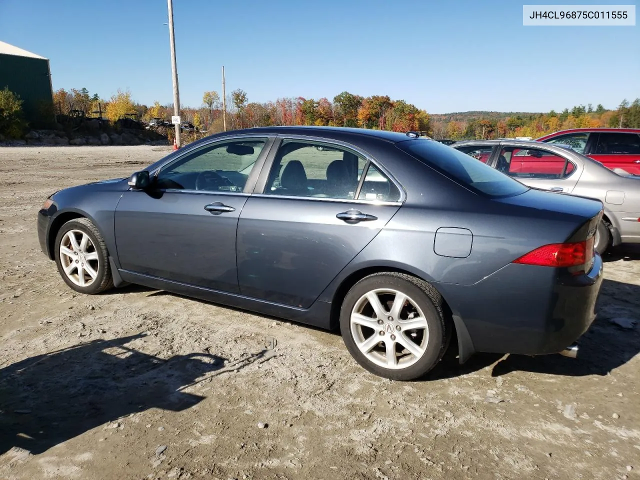 2005 Acura Tsx VIN: JH4CL96875C011555 Lot: 77746084