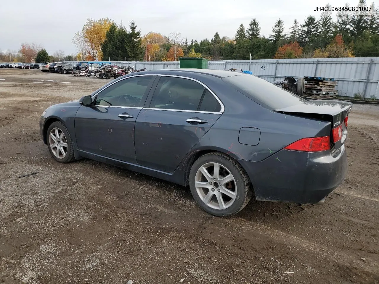 2005 Acura Tsx VIN: JH4CL96845C801007 Lot: 78260094