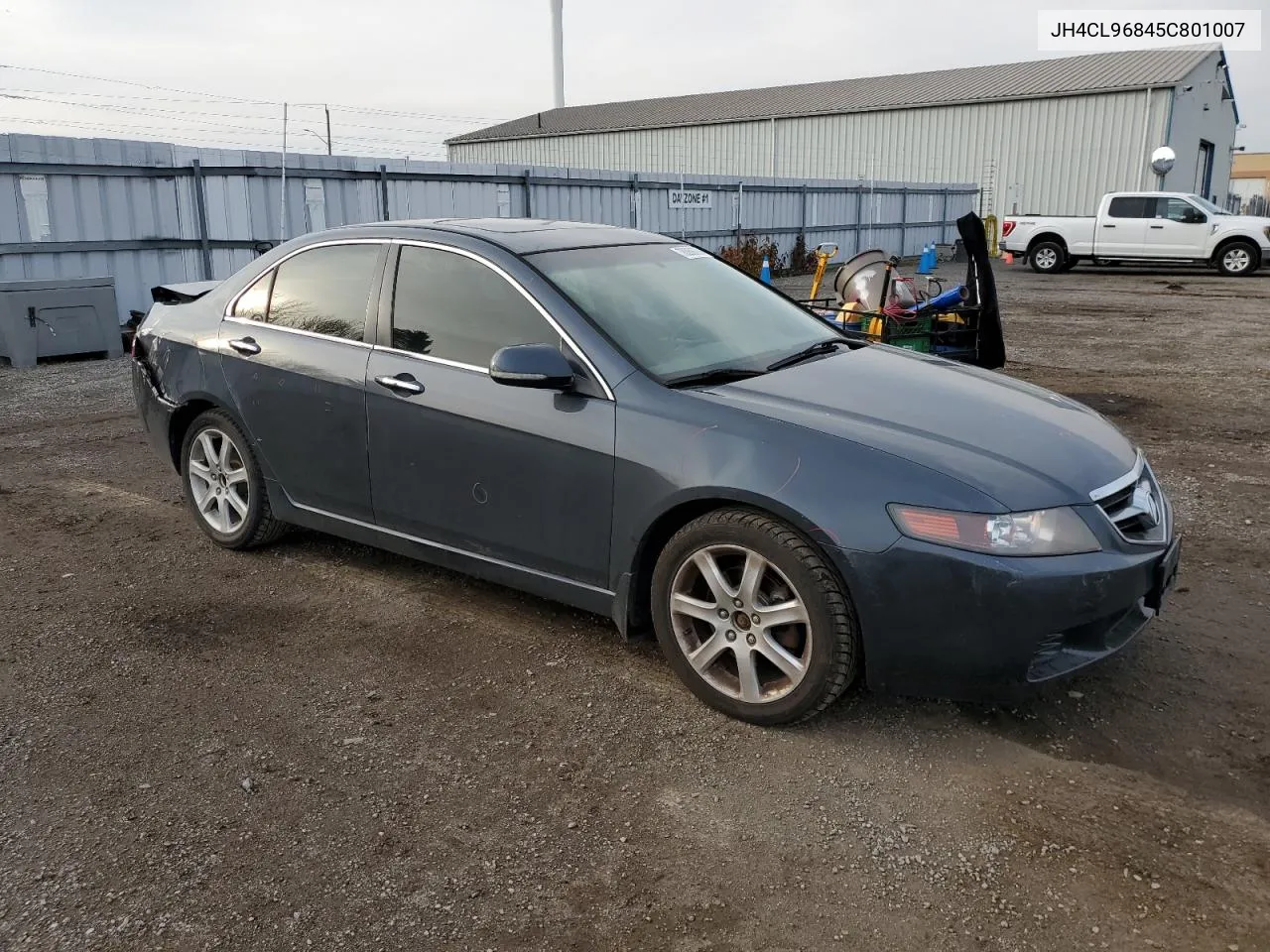 2005 Acura Tsx VIN: JH4CL96845C801007 Lot: 78260094