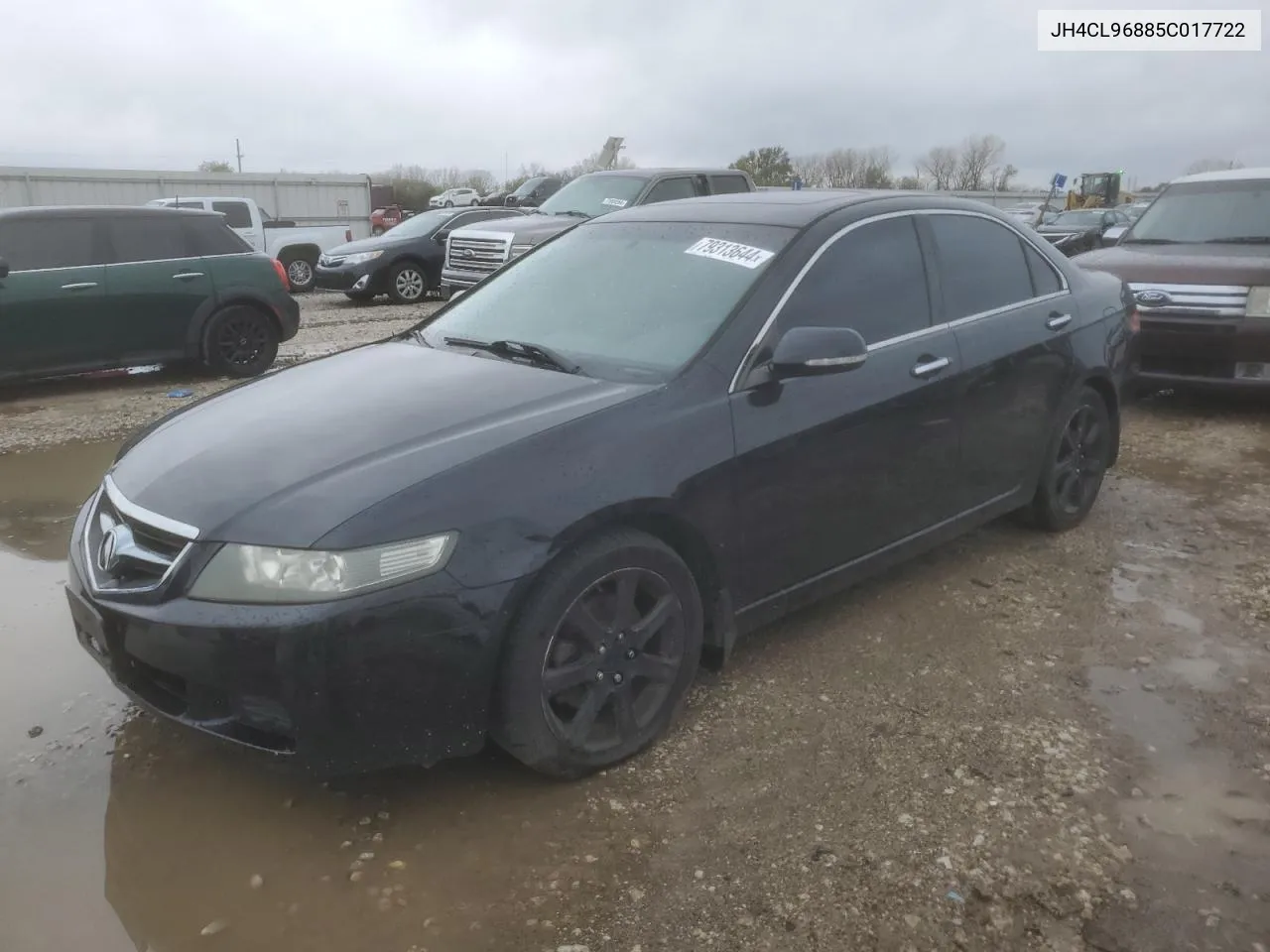 2005 Acura Tsx VIN: JH4CL96885C017722 Lot: 79313644