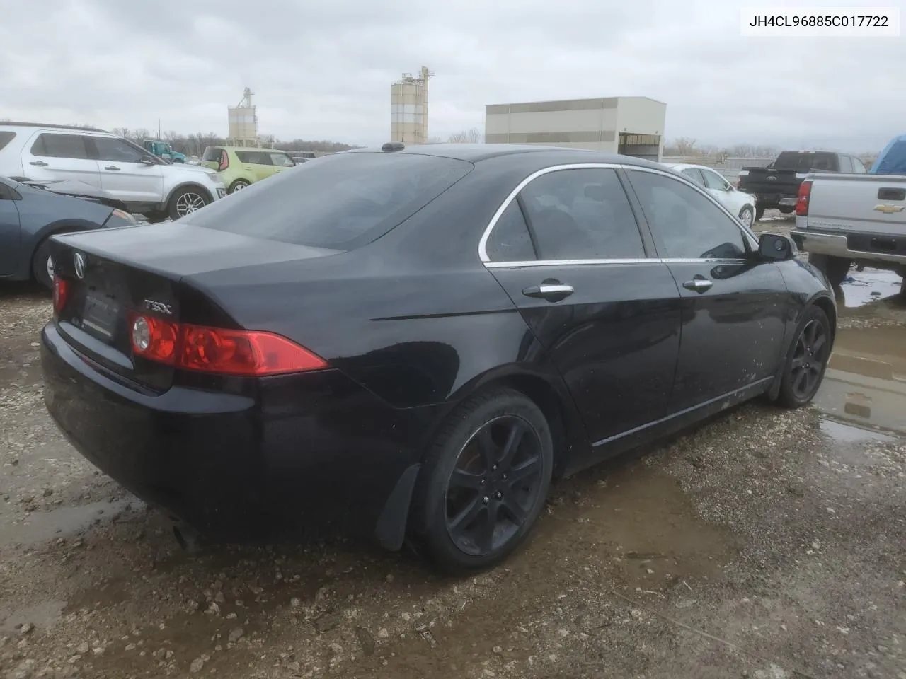 2005 Acura Tsx VIN: JH4CL96885C017722 Lot: 79313644