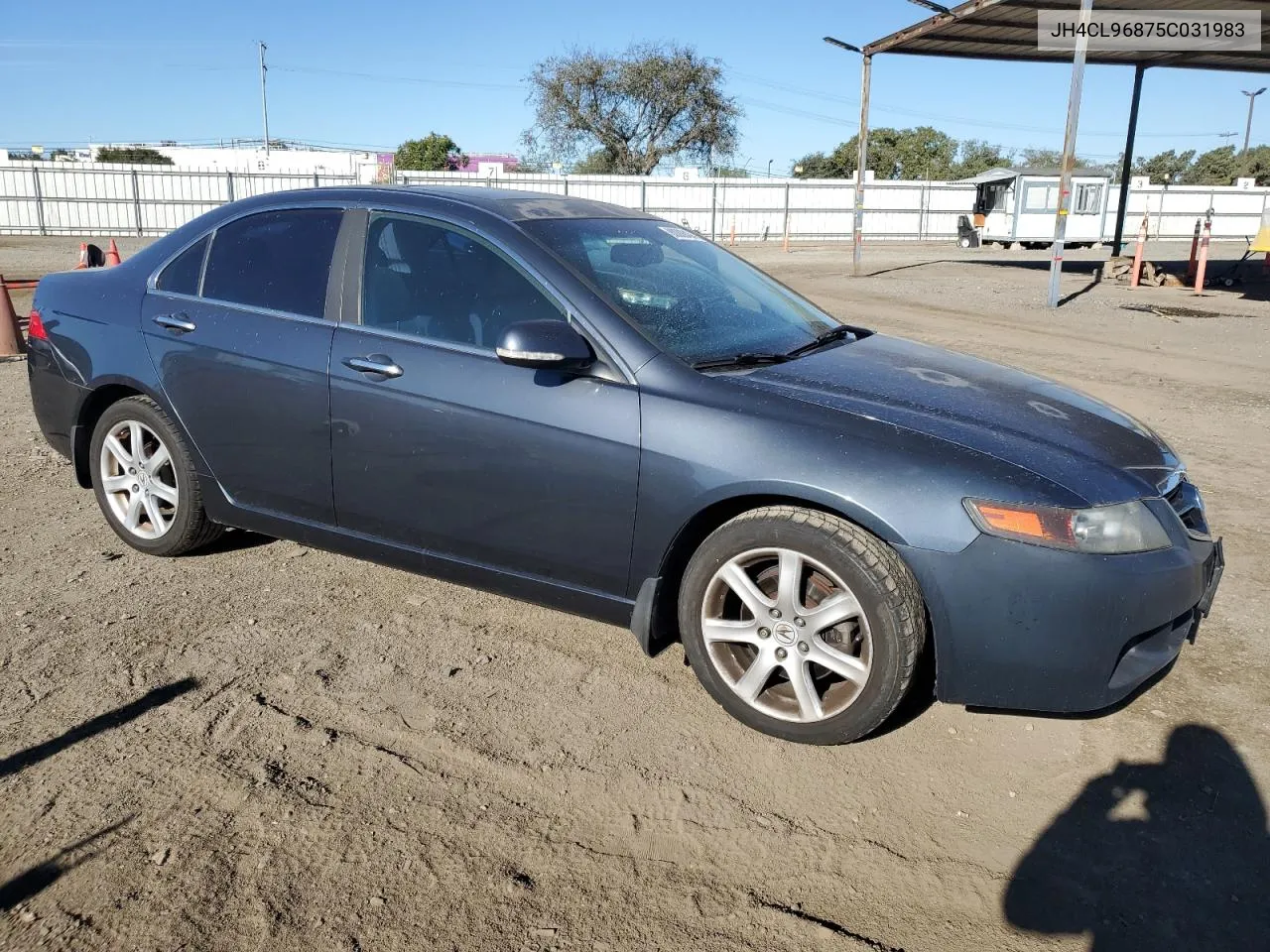 2005 Acura Tsx VIN: JH4CL96875C031983 Lot: 80009434