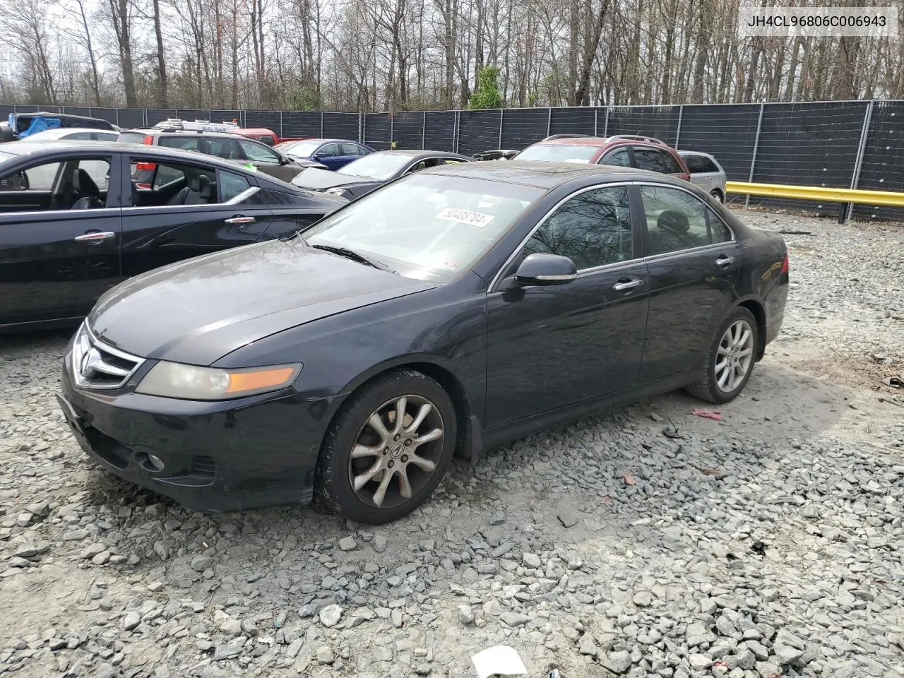 2006 Acura Tsx VIN: JH4CL96806C006943 Lot: 50408704