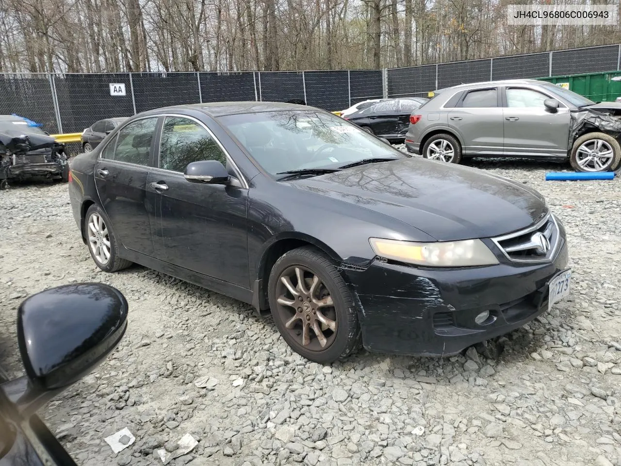 2006 Acura Tsx VIN: JH4CL96806C006943 Lot: 50408704