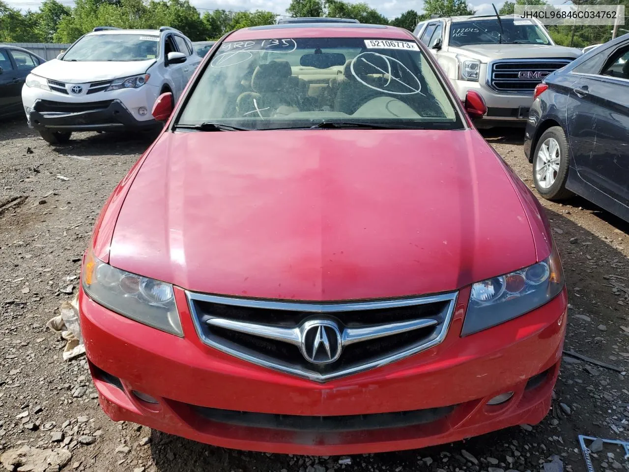 2006 Acura Tsx VIN: JH4CL96846C034762 Lot: 52106773