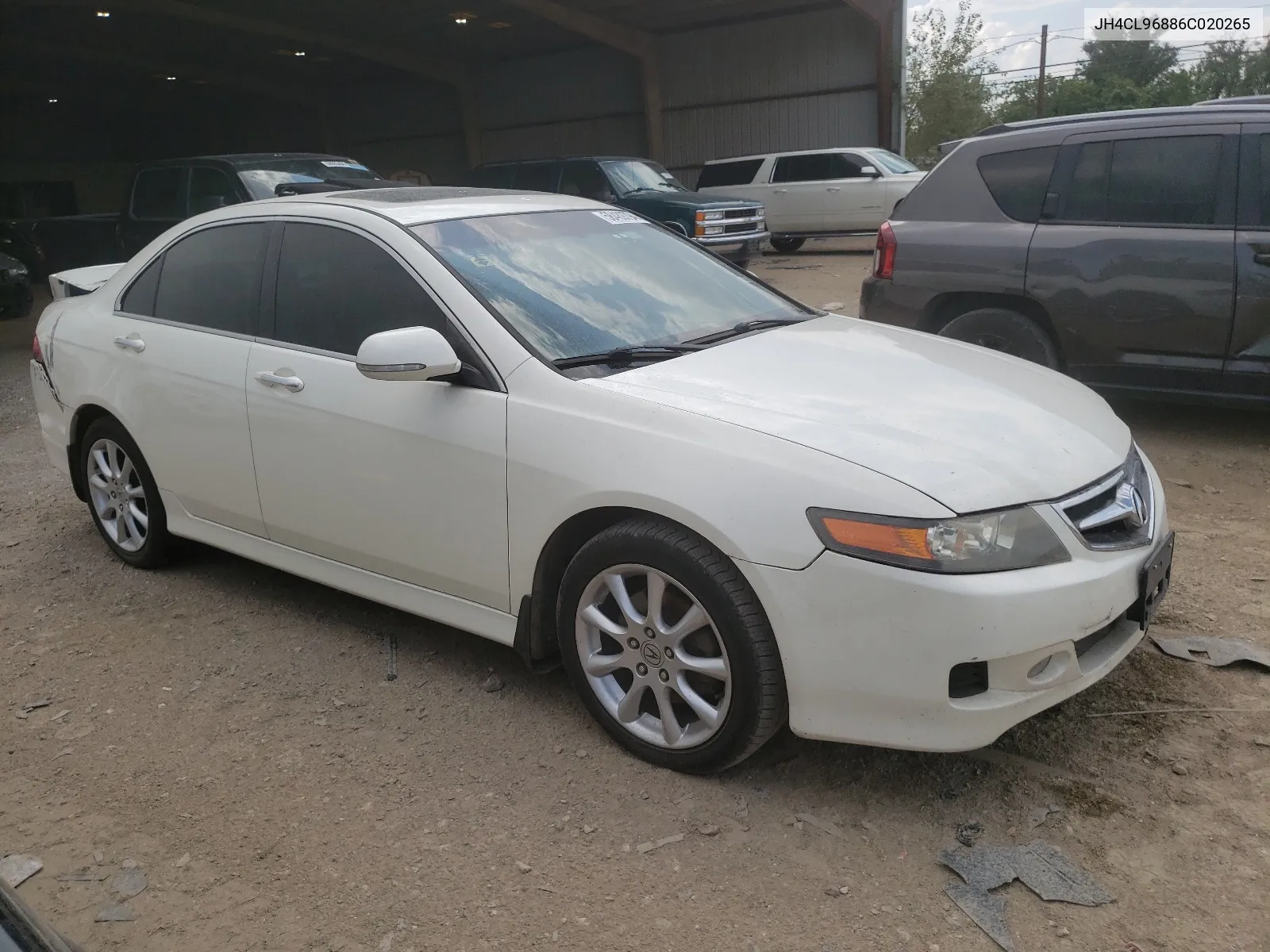 2006 Acura Tsx VIN: JH4CL96886C020265 Lot: 58489794