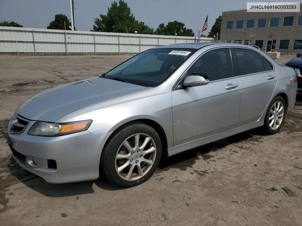 2006 Acura Tsx VIN: JH4CL96916C003283 Lot: 64097444