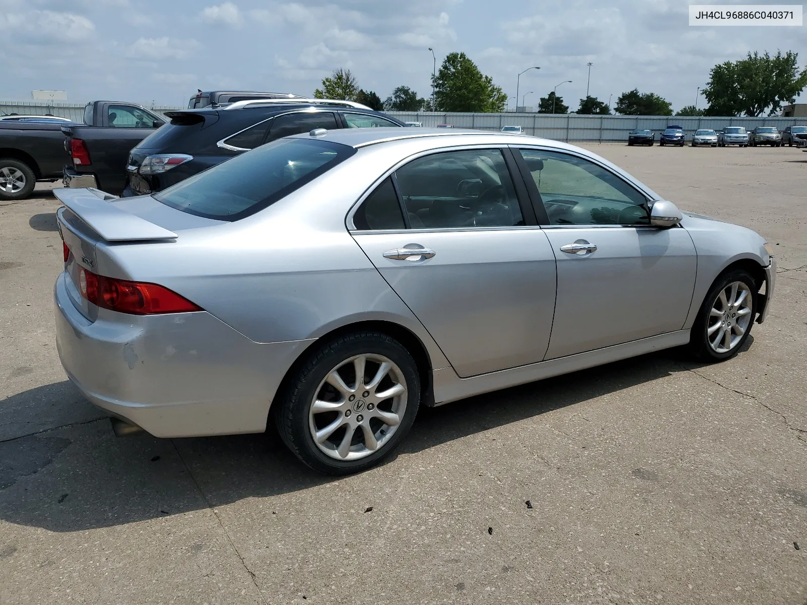 2006 Acura Tsx VIN: JH4CL96886C040371 Lot: 64793484