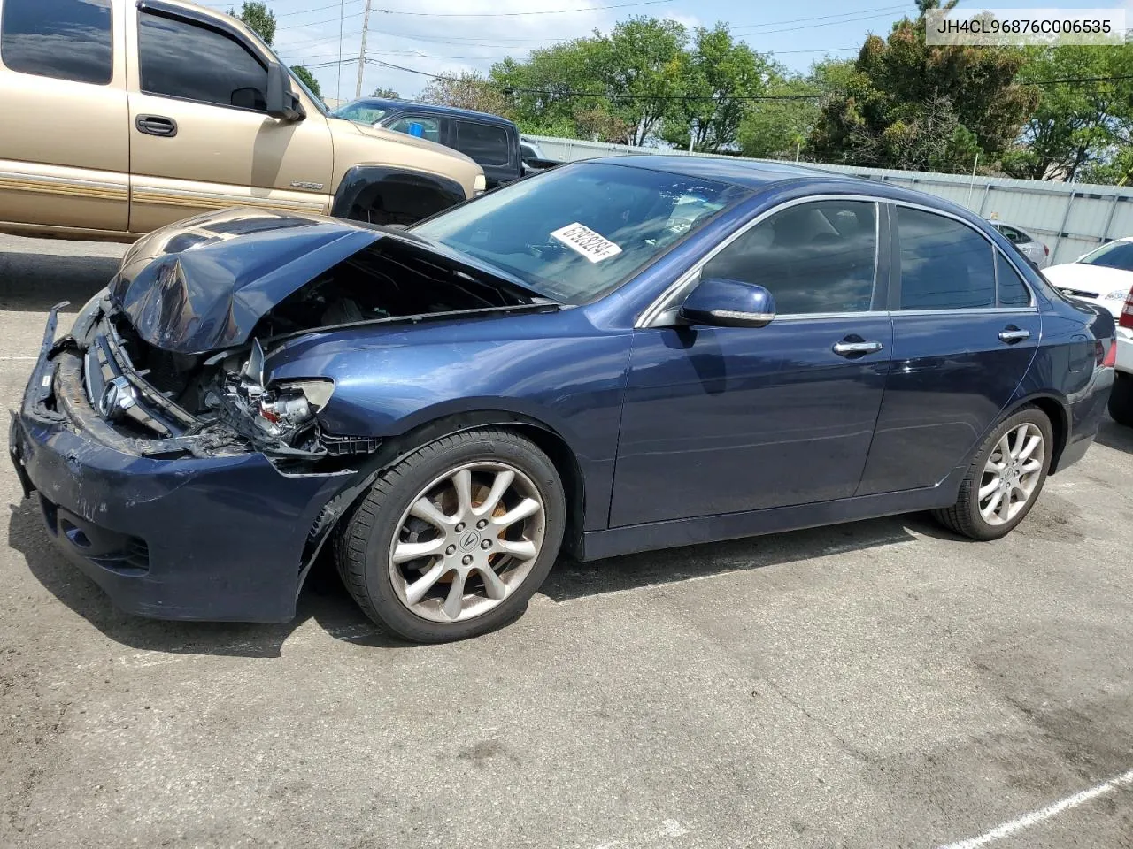 2006 Acura Tsx VIN: JH4CL96876C006535 Lot: 67928284