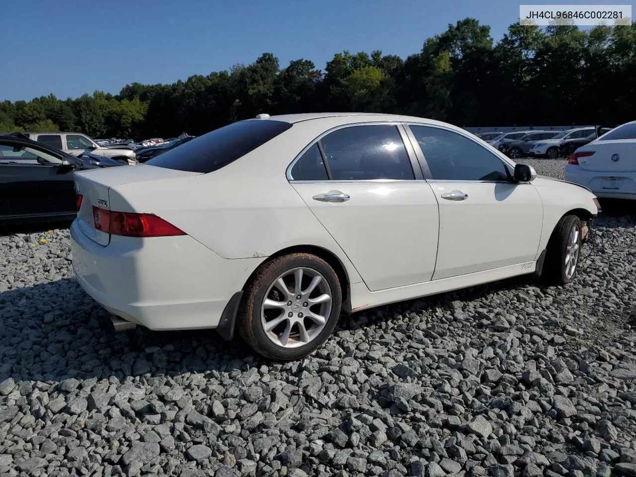 2006 Acura Tsx VIN: JH4CL96846C002281 Lot: 68418304