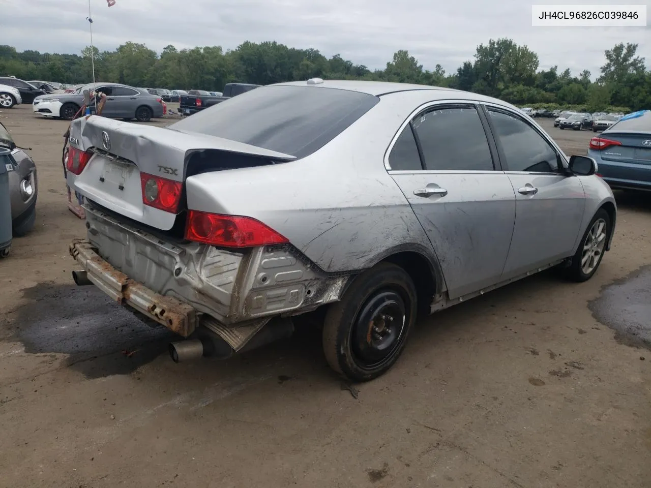 2006 Acura Tsx VIN: JH4CL96826C039846 Lot: 69238924