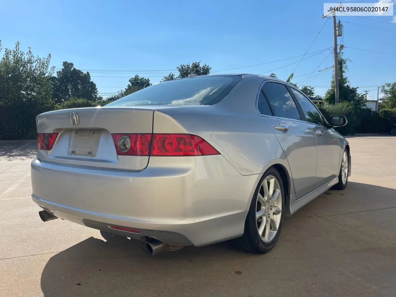 2006 Acura Tsx VIN: JH4CL95806C020147 Lot: 69528714