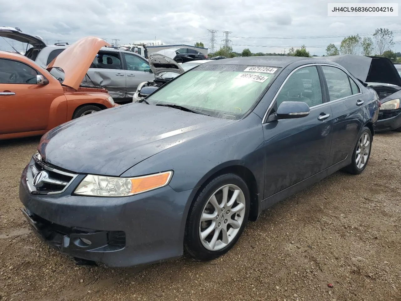 2006 Acura Tsx VIN: JH4CL96836C004216 Lot: 69797264