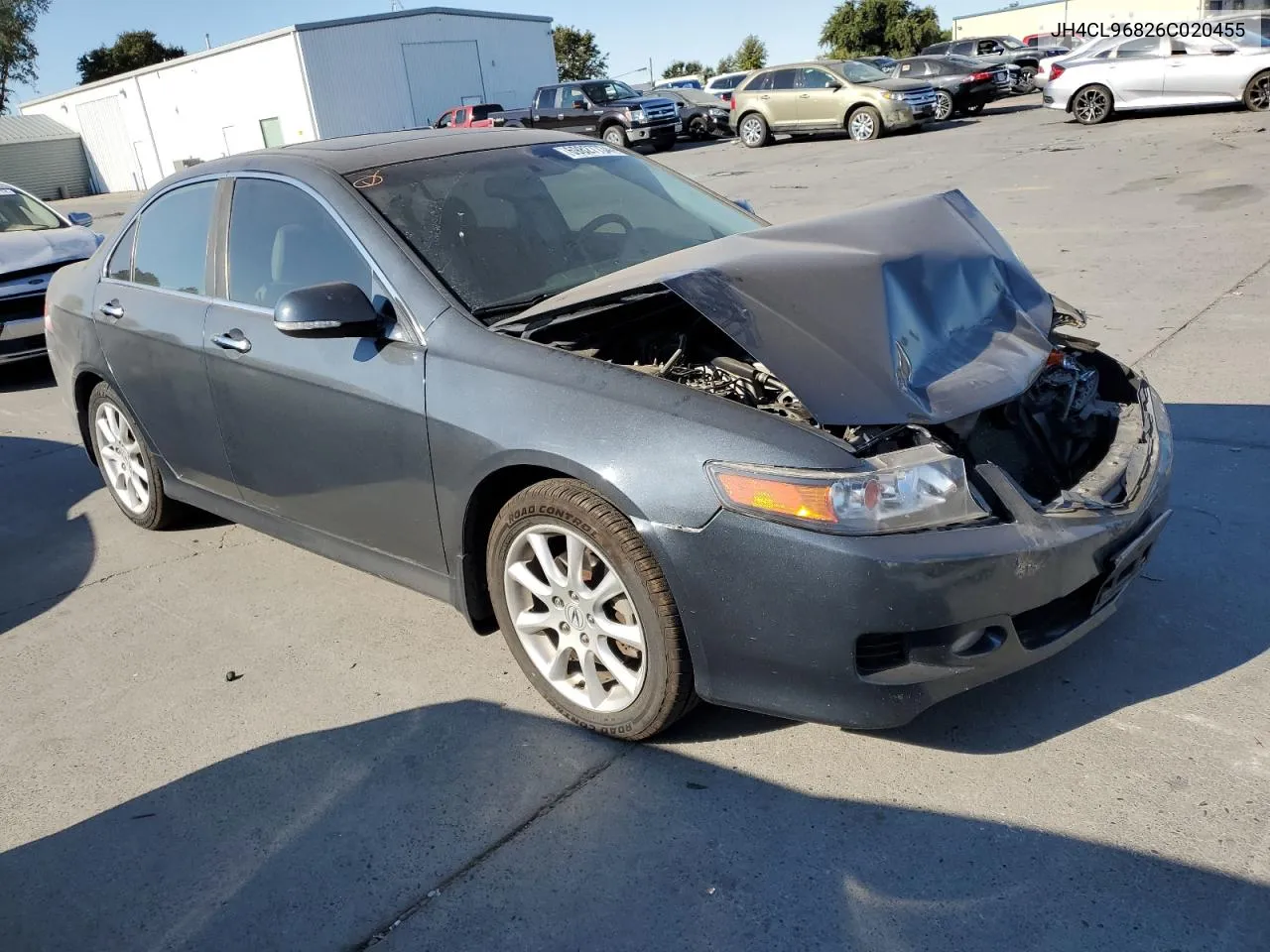 2006 Acura Tsx VIN: JH4CL96826C020455 Lot: 69827734