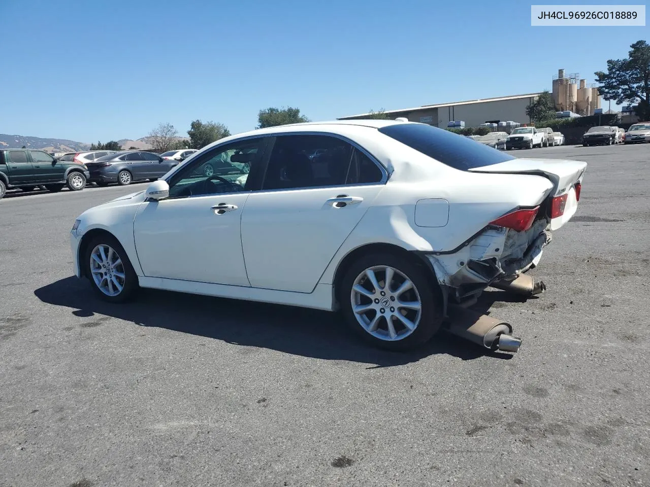 2006 Acura Tsx VIN: JH4CL96926C018889 Lot: 70691834