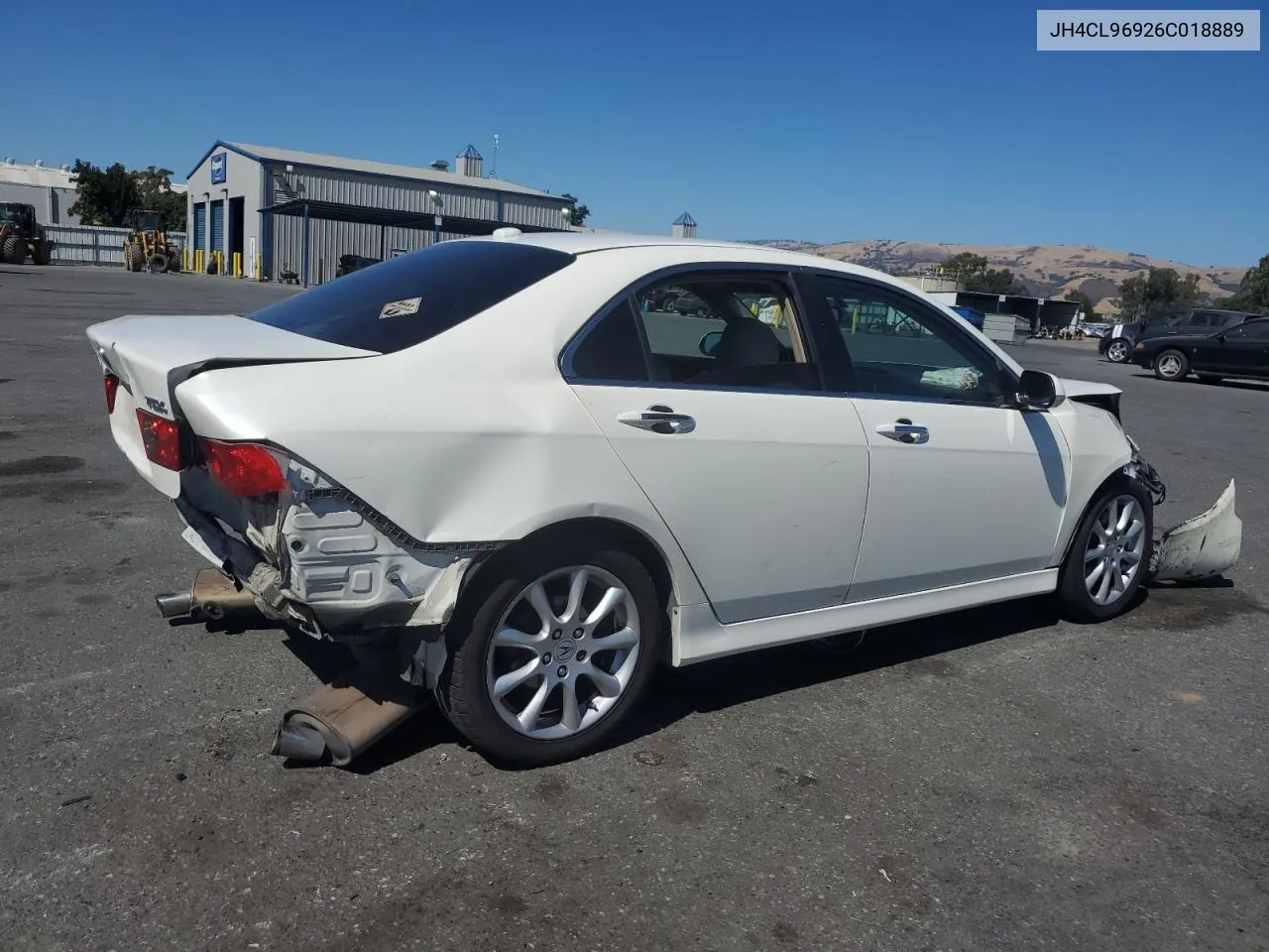 2006 Acura Tsx VIN: JH4CL96926C018889 Lot: 70691834