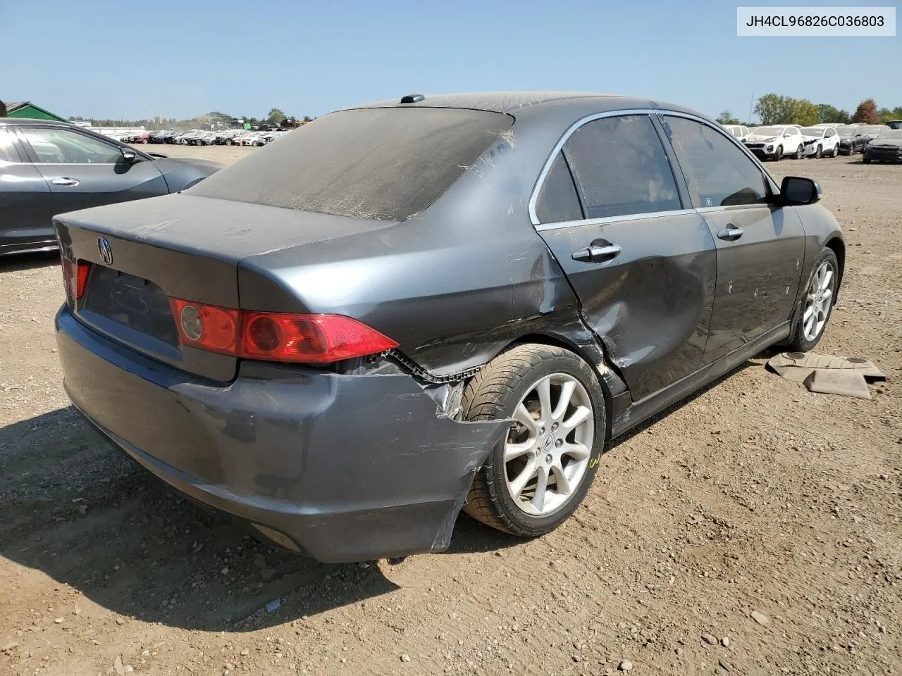 2006 Acura Tsx VIN: JH4CL96826C036803 Lot: 71812034