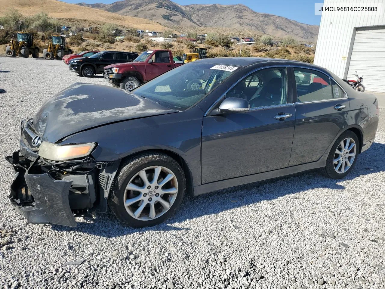 2006 Acura Tsx VIN: JH4CL96816C025808 Lot: 72058244