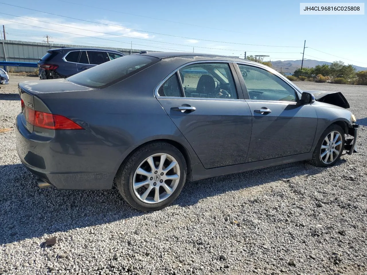 2006 Acura Tsx VIN: JH4CL96816C025808 Lot: 72058244